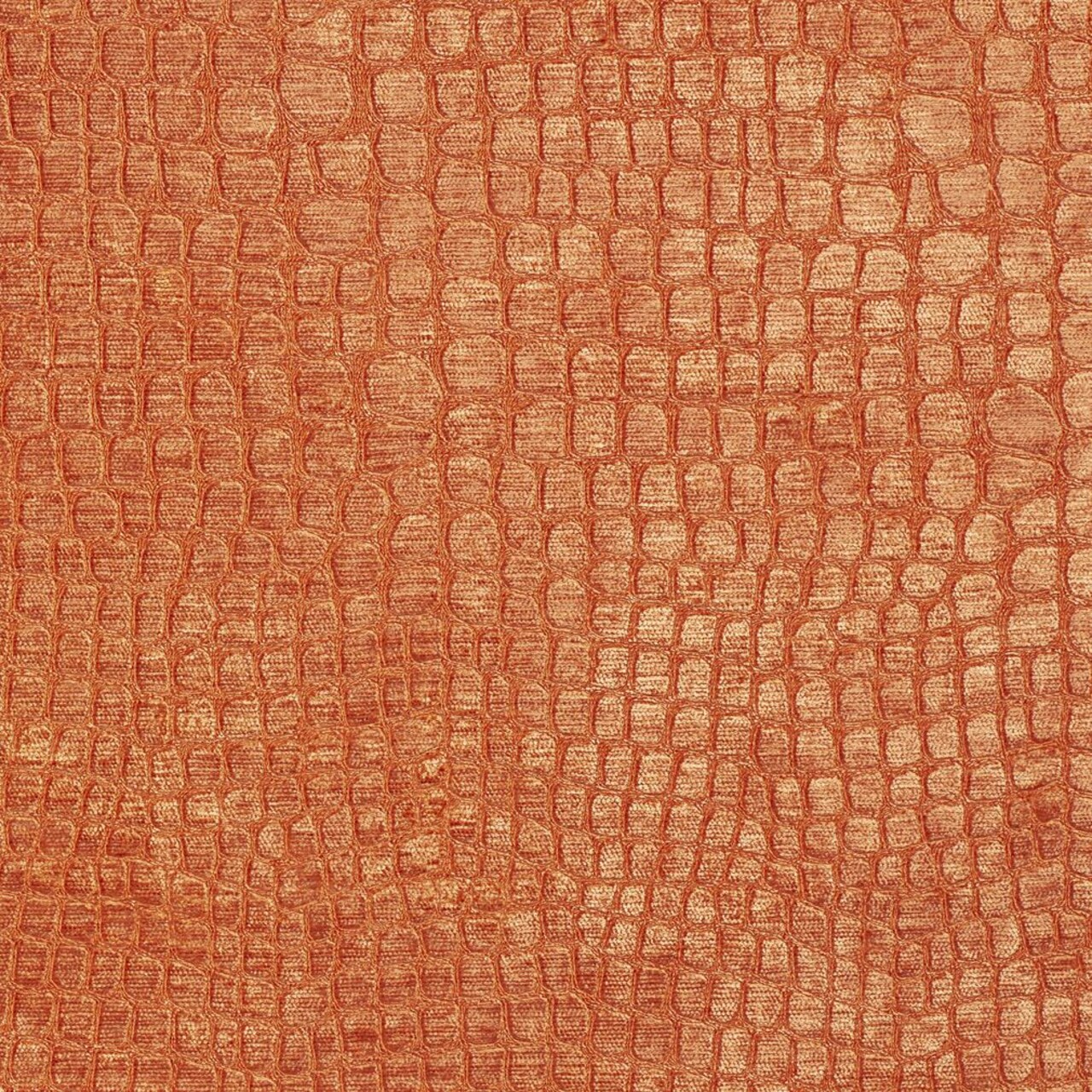 1 Yard Heavy Duty Fade Resistant Woven orange Polyester Upholstery Fabric
